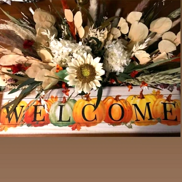 Hand Crafted Welcome Dried Flowers Art Plumes Dried Florals #AffirmFINAL SA…